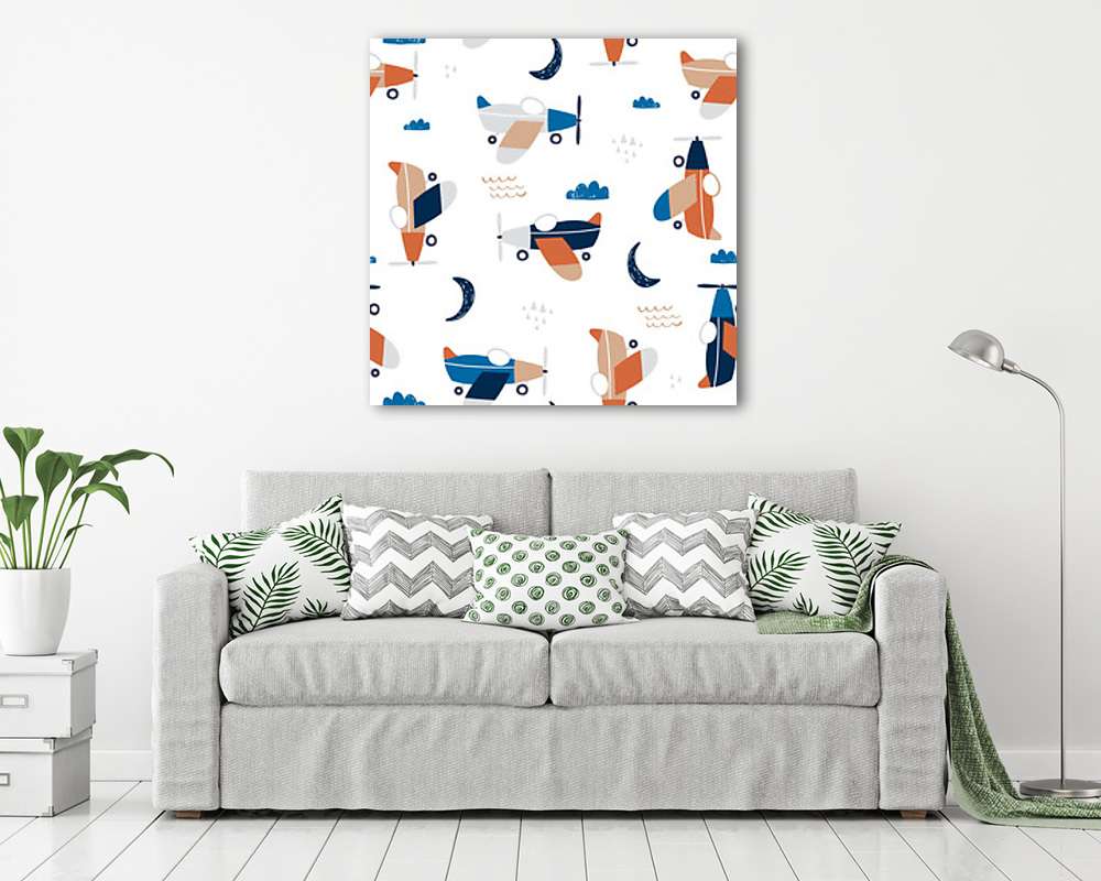 Repcsik tapétaminta (keretezett kép) - vászonkép, falikép otthonra és irodába