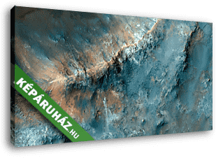 Mars felszín, Nili Fossae-hoz közel - vászonkép 3D látványterv