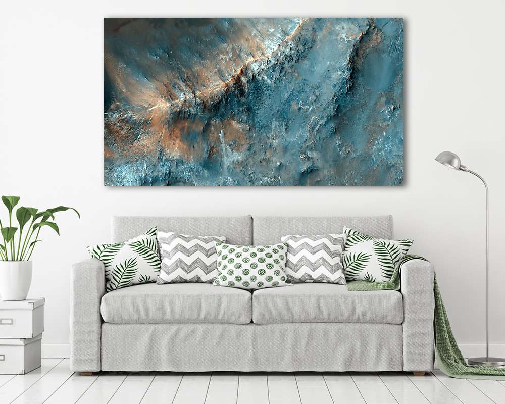 Mars felszín, Nili Fossae-hoz közel (bögre) - vászonkép, falikép otthonra és irodába