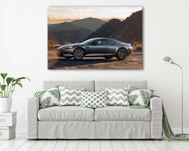 2019 Aston Martin DBS (vászonkép) - vászonkép, falikép otthonra és irodába