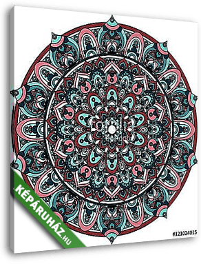 Vector vintage mandala ornament - vászonkép 3D látványterv