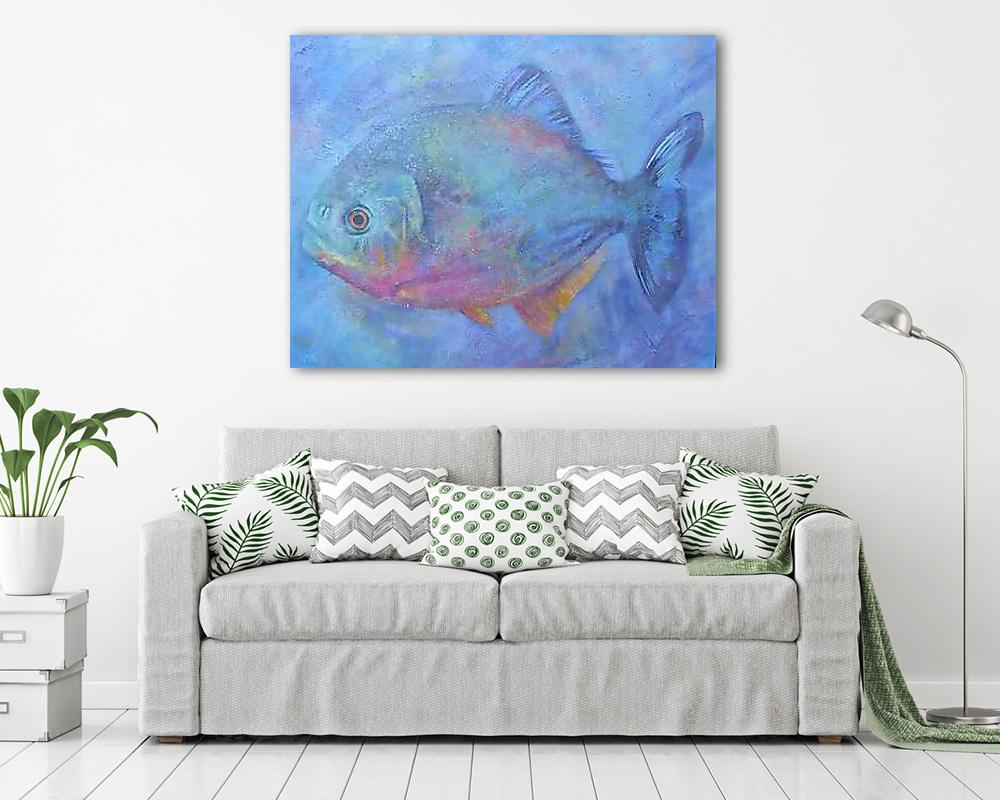 Piranha (bögre) - vászonkép, falikép otthonra és irodába