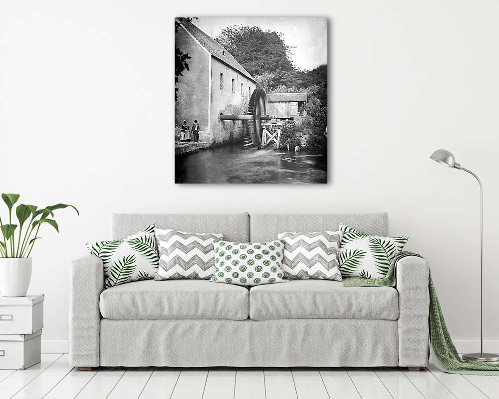 Tata, Sándor malom (1914) - vászonkép, falikép vásárlás Tata, Sándor malom (1914) (vászonkép) - vászonkép, falikép otthonra és irodába