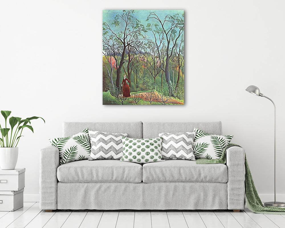 Az erdőben (poszter) - vászonkép, falikép otthonra és irodába