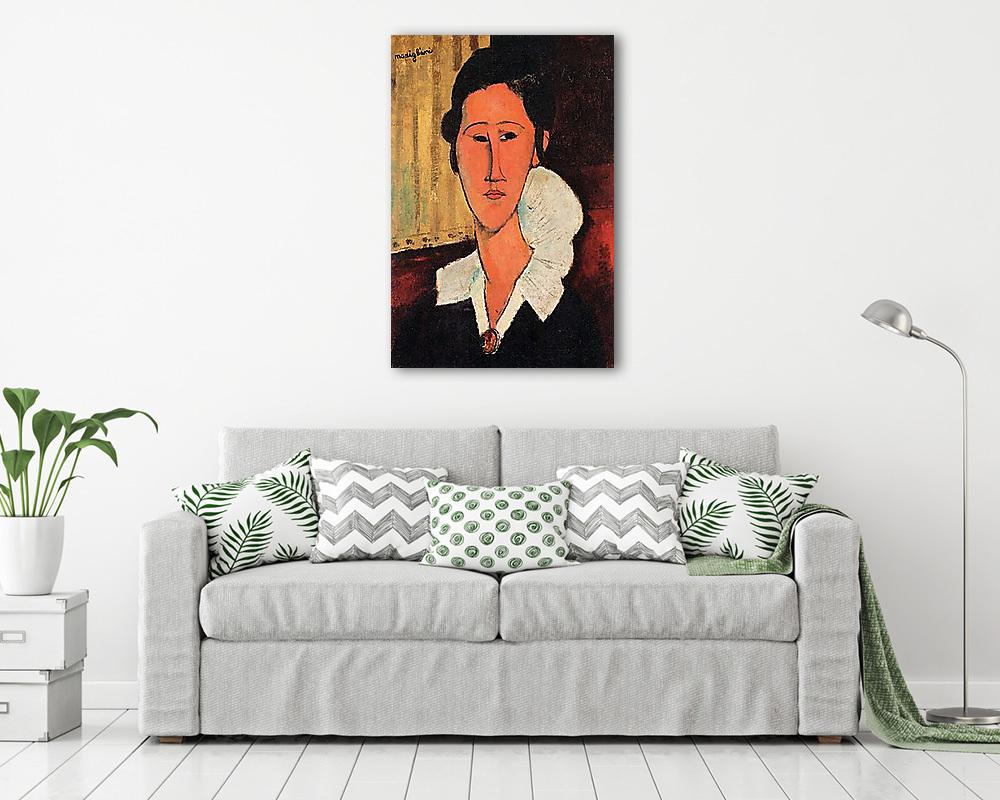 Anna Zborowska portréja - vászonkép, falikép vásárlás Anna Zborowska portréja (vászonkép) - vászonkép, falikép otthonra és irodába