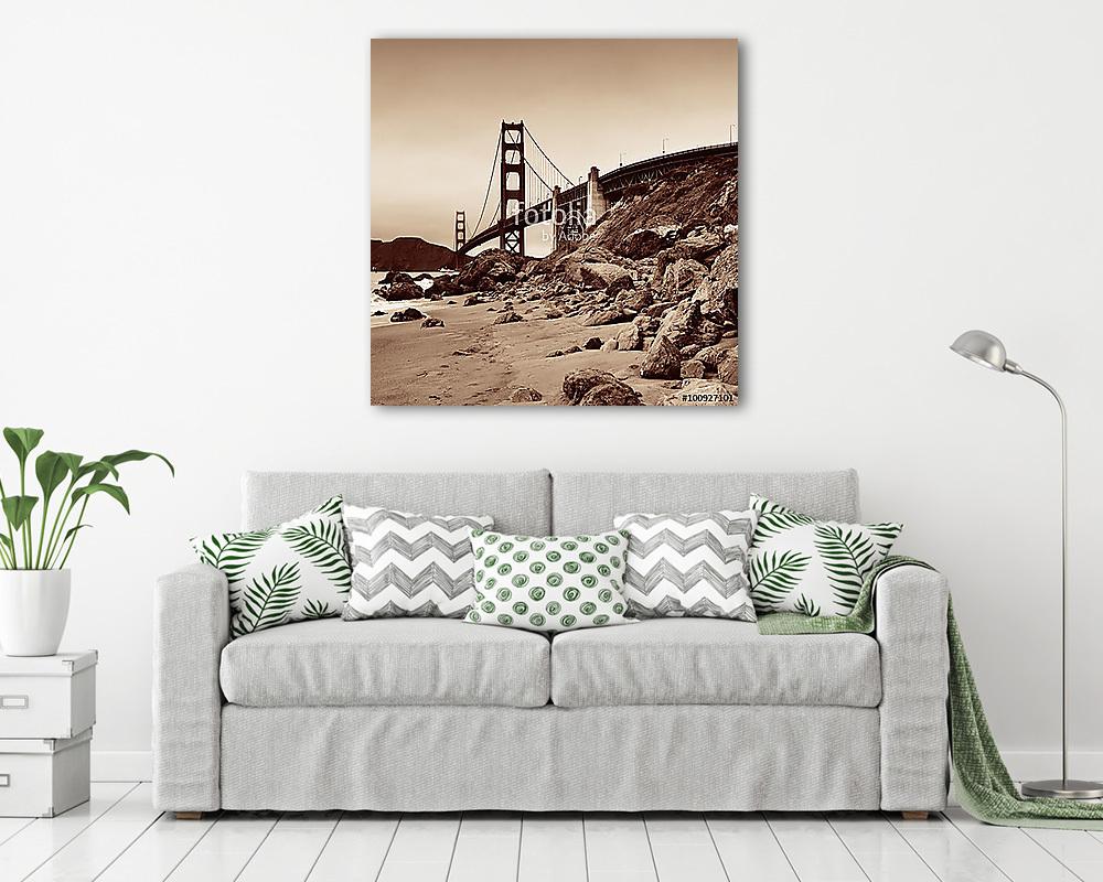Golden Gate híd (poszter) - vászonkép, falikép otthonra és irodába