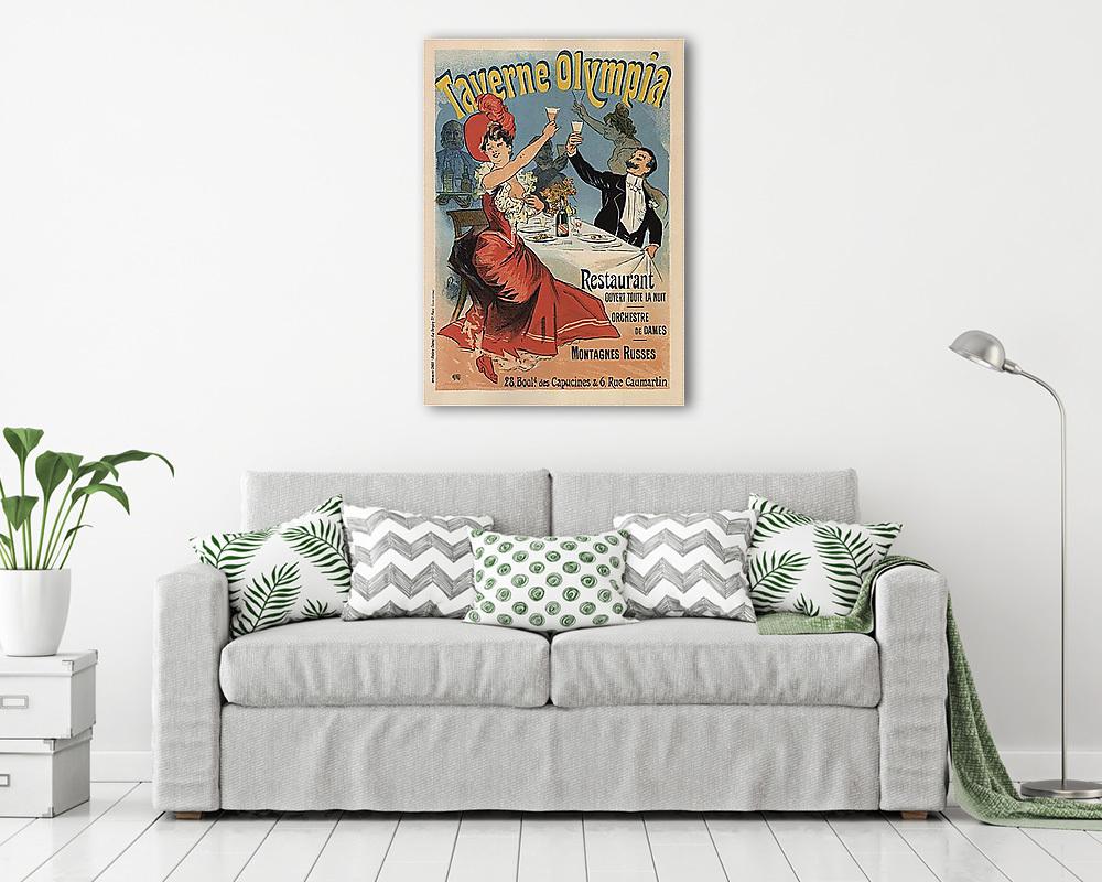 Taverne Olympia Restaurant - vászonkép, falikép vásárlás Taverne Olympia Restaurant (vászonkép) - vászonkép, falikép otthonra és irodába