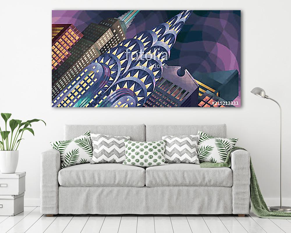 New York City (vászonkép) - vászonkép, falikép otthonra és irodába