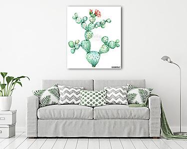 Cactus in blossom (vászonkép) - vászonkép, falikép otthonra és irodába