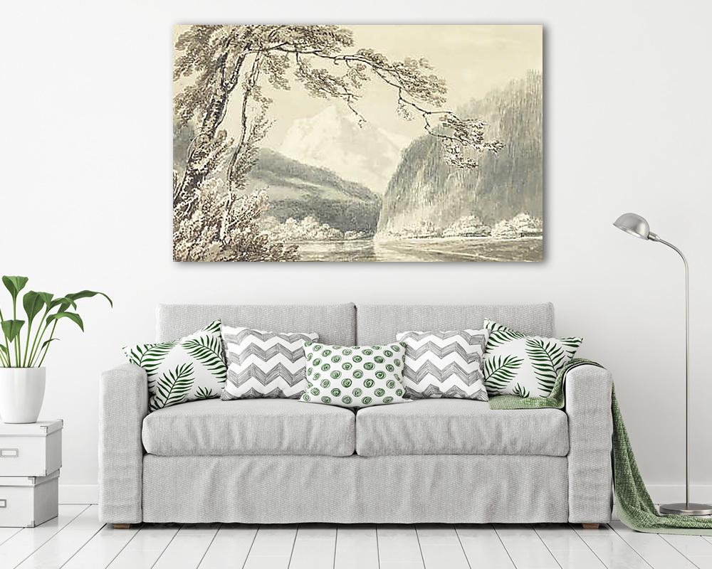 Grindelwald közelében - vászonkép, falikép vásárlás Grindelwald közelében (vászonkép) - vászonkép, falikép otthonra és irodába