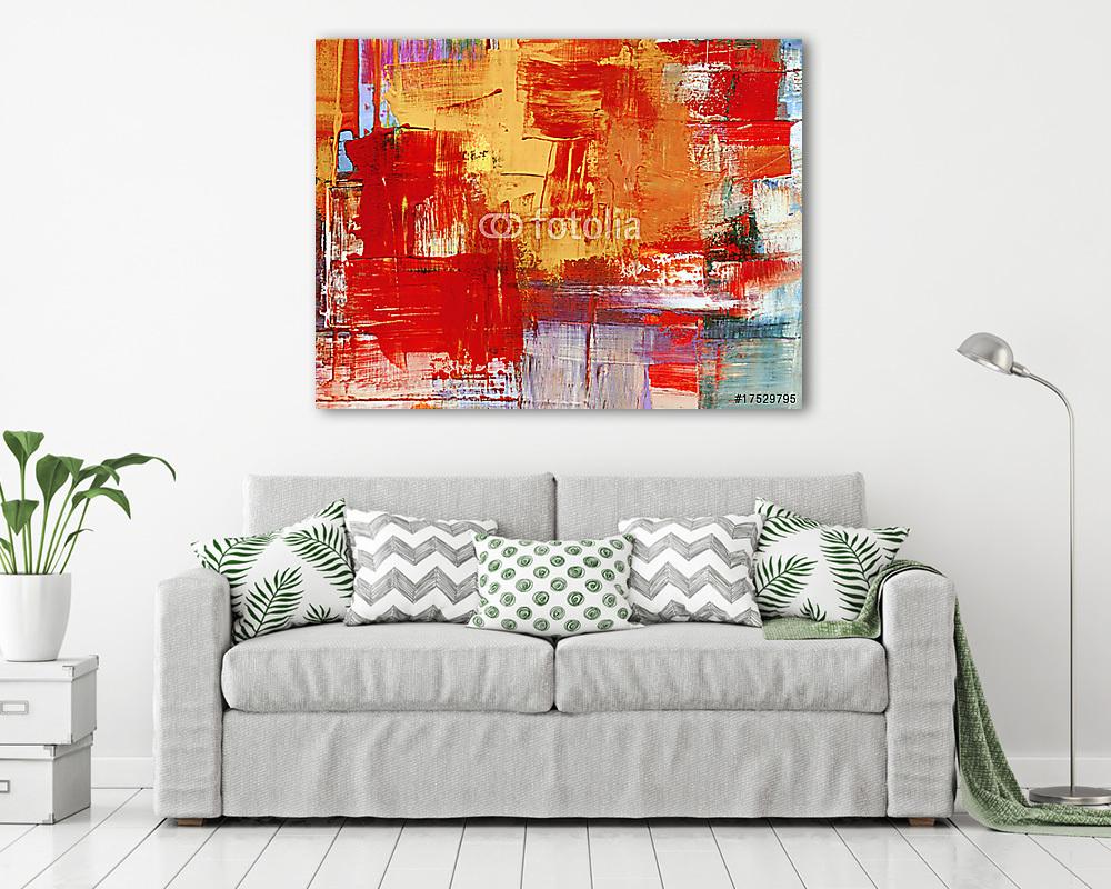 Kézzel festett háttér. SAJÁT KÉSZÍTÉSŰ. (fotótapéta) - vászonkép, falikép otthonra és irodába