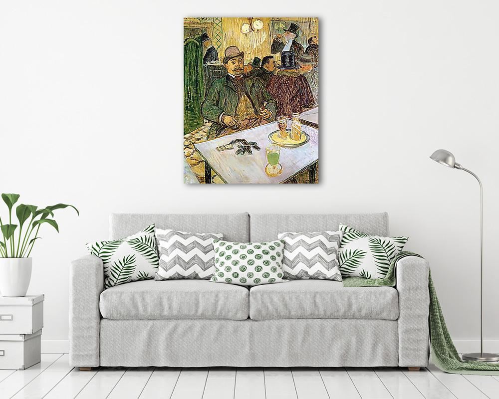 Mr Boileau az asztalnál - vászonkép, falikép vásárlás Mr Boileau az asztalnál (keretezett kép) - vászonkép, falikép otthonra és irodába