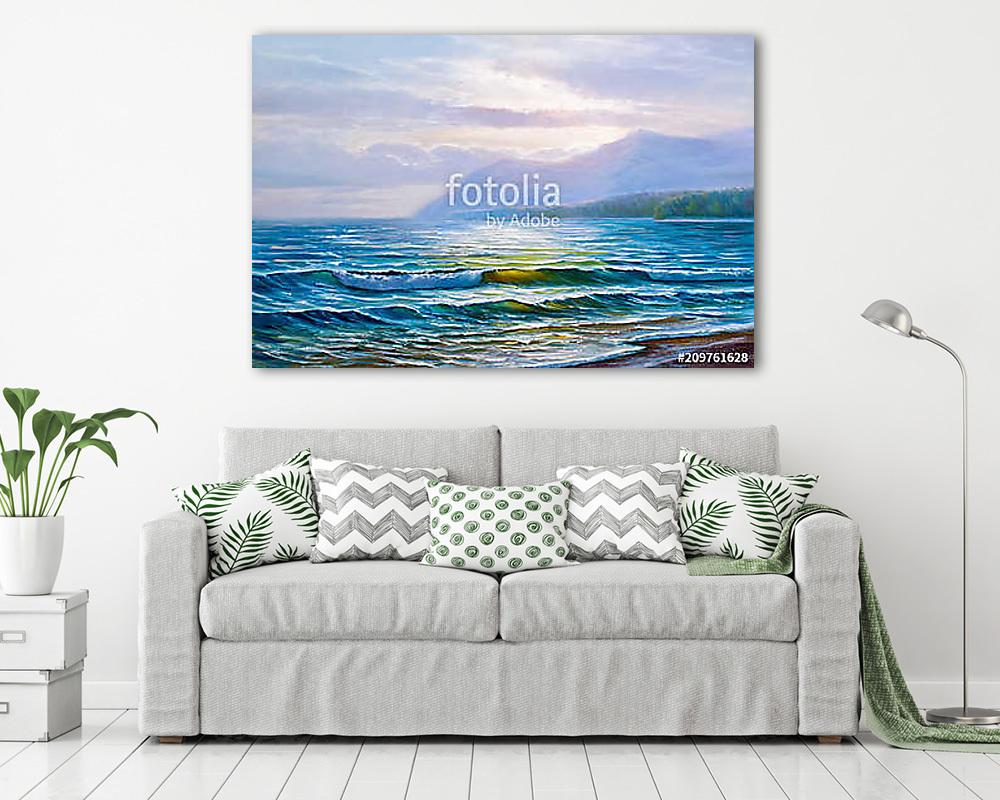 painting seascape - vászonkép, falikép vásárlás painting seascape (poszter) - vászonkép, falikép otthonra és irodába