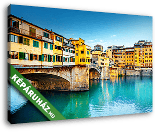 Ponte Vecchio perspektíva, Firenze - vászonkép 3D látványterv