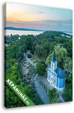 Kék kápolna (Balatonboglár) - vászonkép 3D látványterv