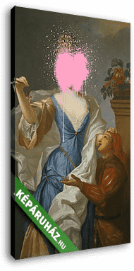 Splash 8. (Barokk & Graffiti) - vászonkép 3D látványterv