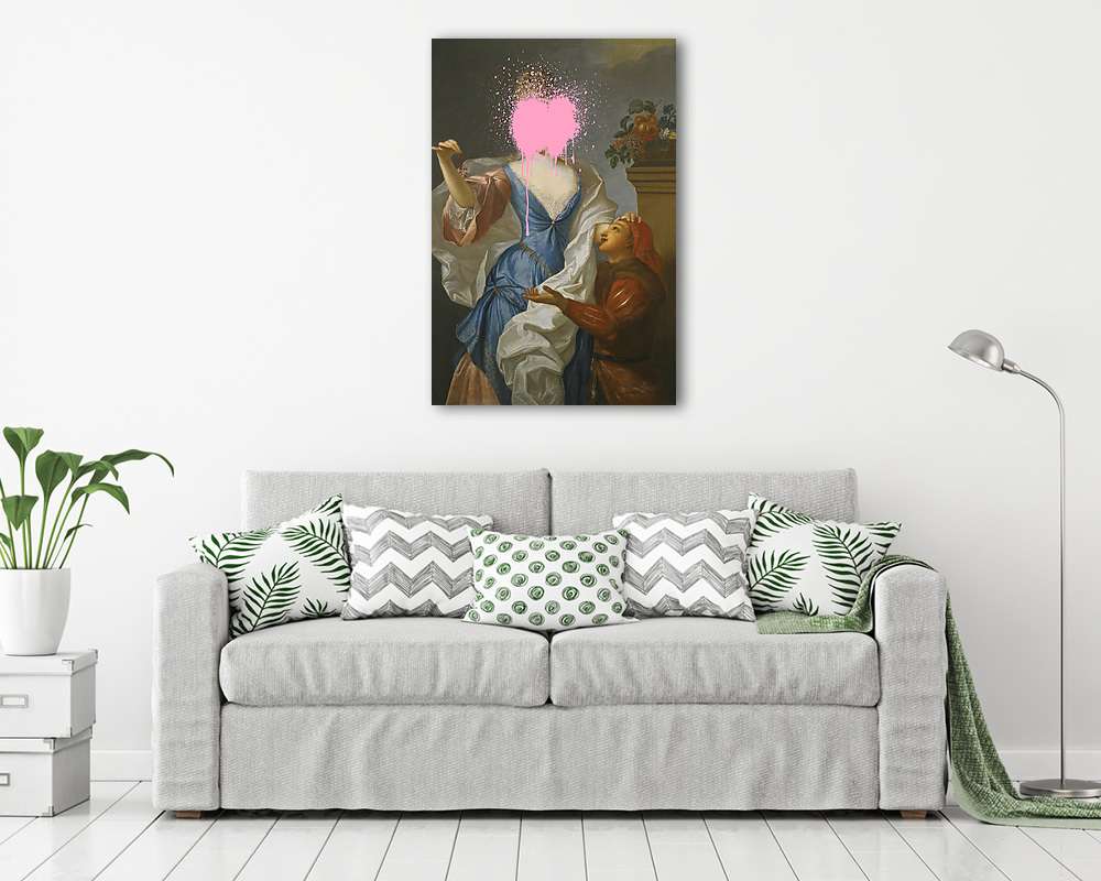 Splash 8. (Barokk & Graffiti) (vászonkép) - vászonkép, falikép otthonra és irodába