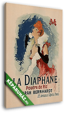 La Diaphane Poudre de Riz (Sarah Bernhardt) - vászonkép 3D látványterv