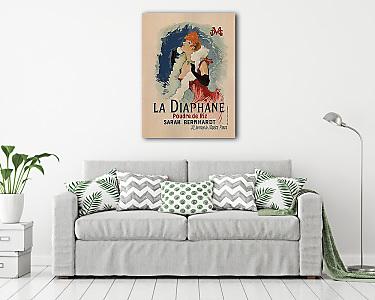 La Diaphane Poudre de Riz (Sarah Bernhardt) (vászonkép) - vászonkép, falikép otthonra és irodába