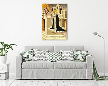 Szienai Katalin szívet cserél Jézussal - vászonkép, falikép otthonra és irodába