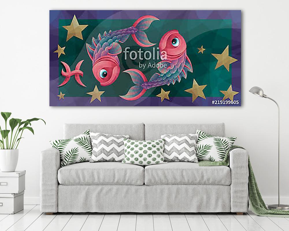 Pisces (poszter) - vászonkép, falikép otthonra és irodába