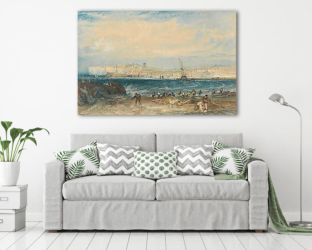 Margate látképe (vászonkép) - vászonkép, falikép otthonra és irodába