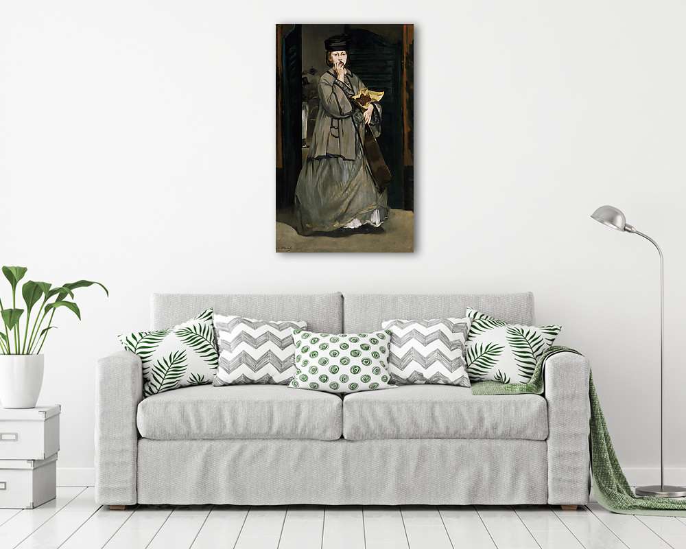 Utcai énekes (bögre) - vászonkép, falikép otthonra és irodába