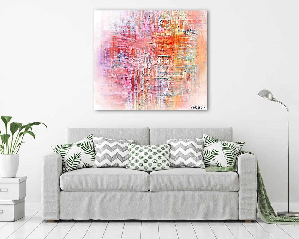 Kézzel festett háttér. SAJÁT KÉSZÍTÉSŰ. (vászonkép) - vászonkép, falikép otthonra és irodába