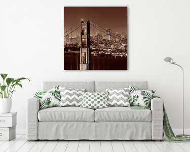 Golden Gate híd (vászonkép) - vászonkép, falikép otthonra és irodába
