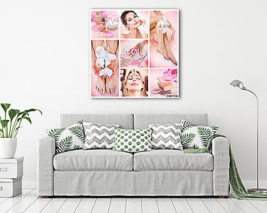 Spa Collage (vászonkép) - vászonkép, falikép otthonra és irodába