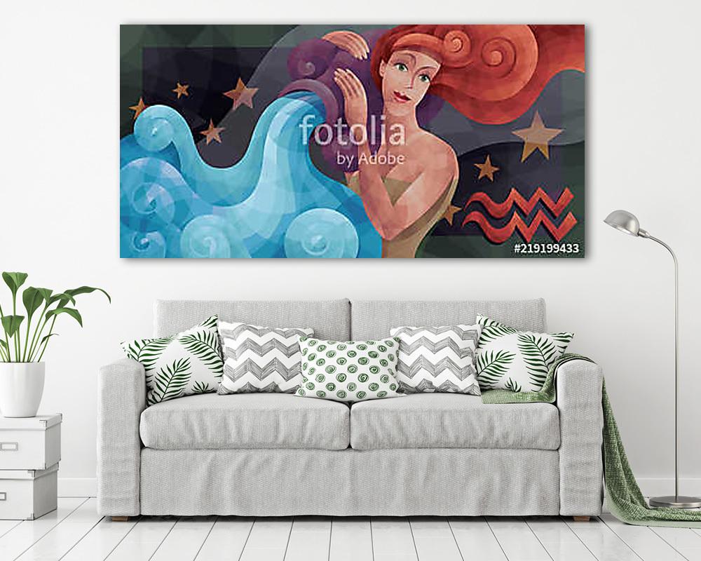 Aquarius - vászonkép, falikép vásárlás Aquarius (vászonkép) - vászonkép, falikép otthonra és irodába