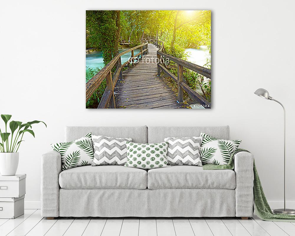 A sétány a parkban - vászonkép, falikép vásárlás A sétány a parkban (vászonkép) - vászonkép, falikép otthonra és irodába