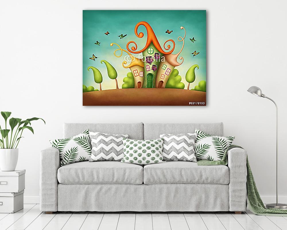 Mesefalu (vászonkép) - vászonkép, falikép otthonra és irodába