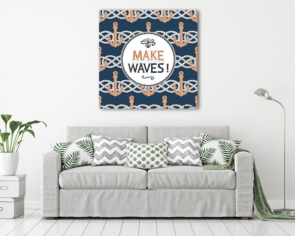 Retro horgony szimbólum a csípős háttéren - vászonkép, falikép vásárlás Retro horgony szimbólum a csípős háttéren (bögre) - vászonkép, falikép otthonra és irodába