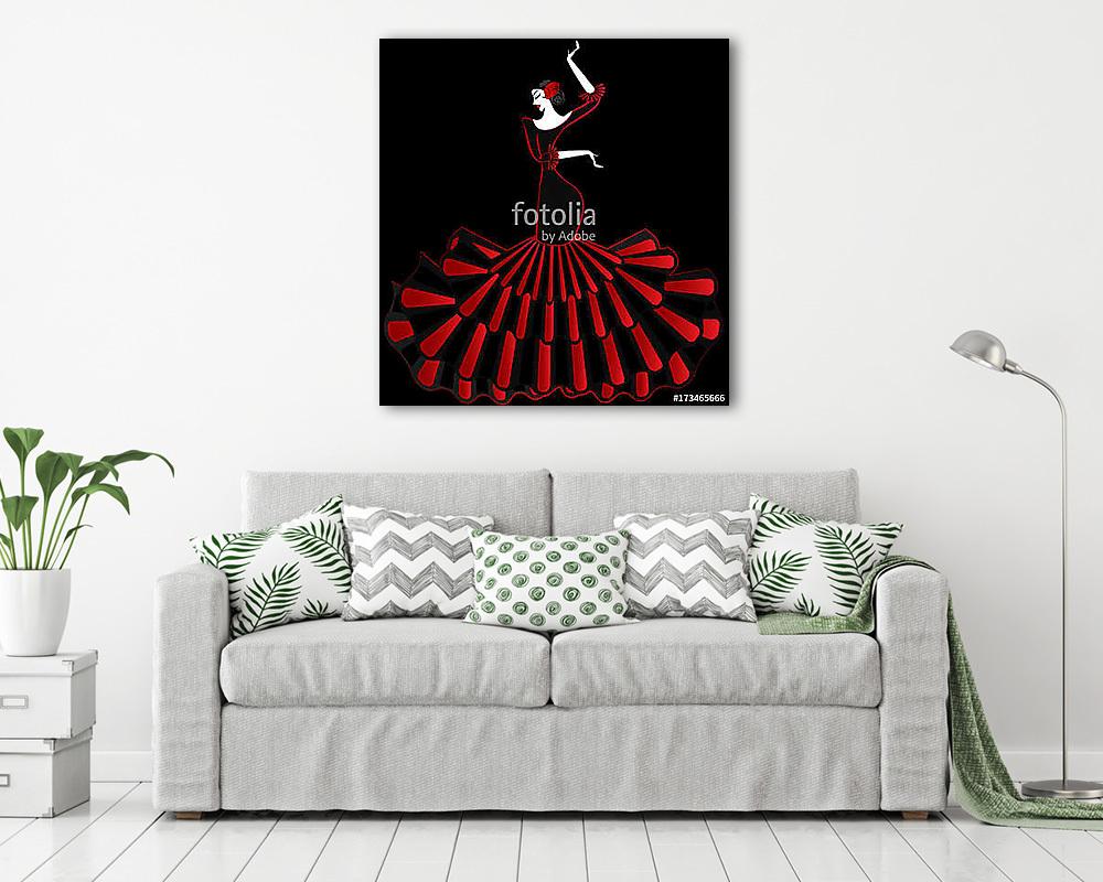 Táncoló lány - vászonkép, falikép vásárlás Táncoló lány (fotótapéta) - vászonkép, falikép otthonra és irodába