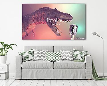Dinoszaurusz a sztár (vászonkép) - vászonkép, falikép otthonra és irodába