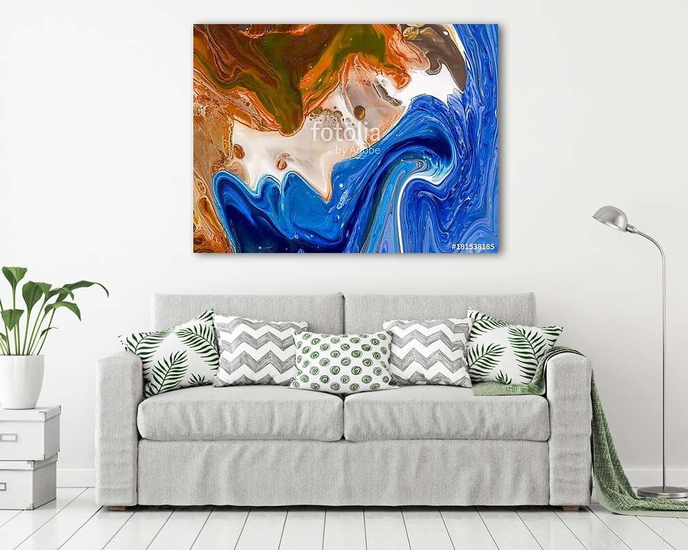 Creative abstract hand painted background, wallpaper, texture, close-up fragment of acrylic painting on canvas with brush stroke - vászonkép, falikép vásárlás Creative abstract hand painted background, wallpaper, texture, close-up fragment of acrylic painting on canvas with brush stroke (vászonkép) - vászonkép, falikép otthonra és irodába