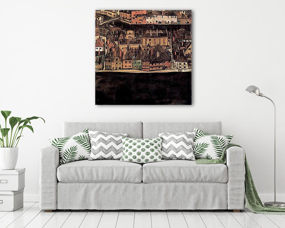 Kisváros (bögre) - vászonkép, falikép otthonra és irodába