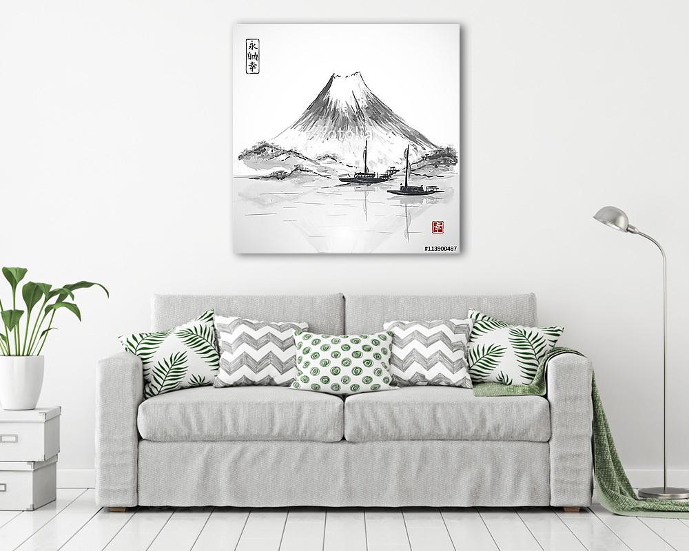 Fuji (vászonkép) - vászonkép, falikép otthonra és irodába