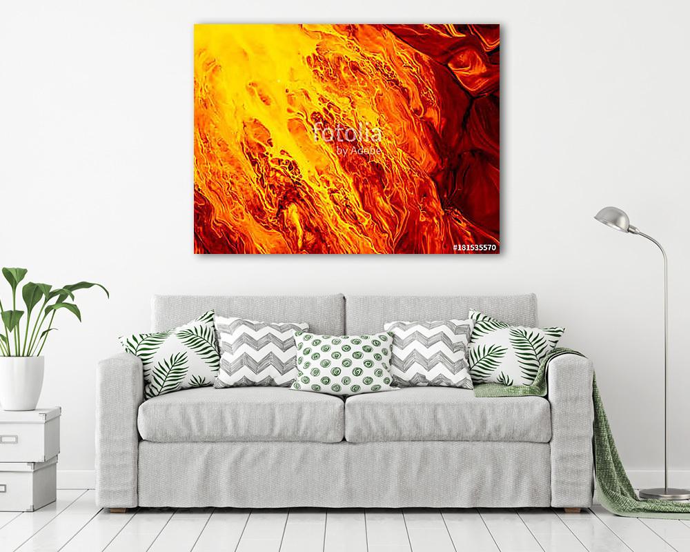 Creative abstract hand painted background, wallpaper, texture, close-up fragment of acrylic painting on canvas with brush stroke - vászonkép, falikép vásárlás Creative abstract hand painted background, wallpaper, texture, close-up fragment of acrylic painting on canvas with brush stroke (vászonkép) - vászonkép, falikép otthonra és irodába