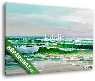 painting seascape - vászonkép 3D látványterv
