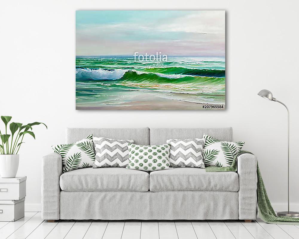 painting seascape - vászonkép, falikép vásárlás painting seascape (vászonkép) - vászonkép, falikép otthonra és irodába