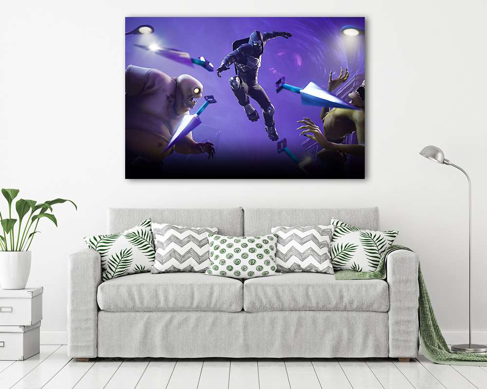 Ninja (Fortnite - Save the world) - vászonkép, falikép vásárlás Ninja (Fortnite - Save the world) (vászonkép) - vászonkép, falikép otthonra és irodába