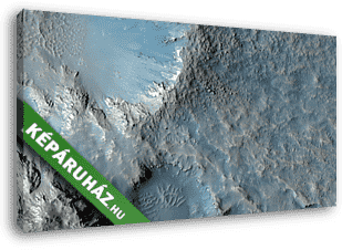Friss kráterlánc, Meridiani Planum, Mars felszín - vászonkép 3D látványterv