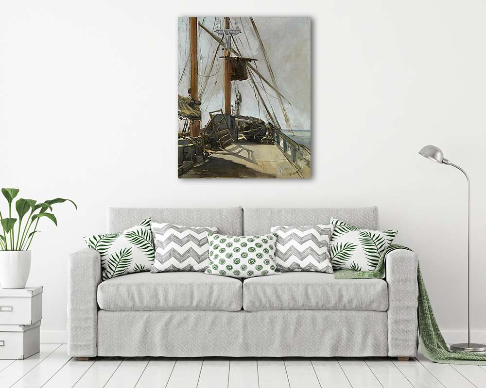 Hajófedélzet - vászonkép, falikép vásárlás Hajófedélzet (vászonkép) - vászonkép, falikép otthonra és irodába
