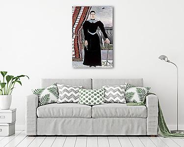 Egy hölgy portréja (vászonkép) - vászonkép, falikép otthonra és irodába
