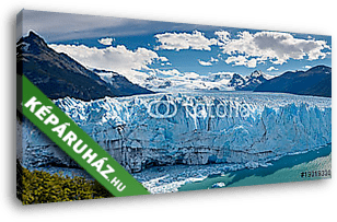 Perito Moreno-gleccser, Patagónia, Argentína - panorámás kilátás - vászonkép 3D látványterv