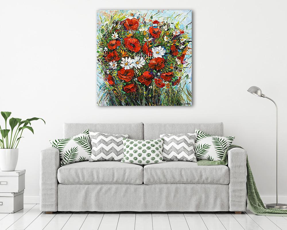 Flower bouquet - vászonkép, falikép vásárlás Flower bouquet (vászonkép) - vászonkép, falikép otthonra és irodába