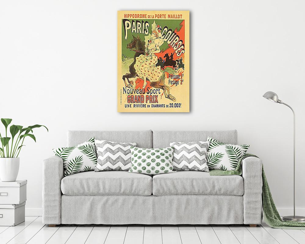 Paris Courses Grand Prix (fotótapéta) - vászonkép, falikép otthonra és irodába