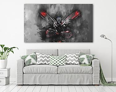 Overwatch - Reaper (vászonkép) - vászonkép, falikép otthonra és irodába